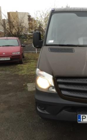 Poszukiwany jest pojazd marki Mercedes Sprinter 316 D