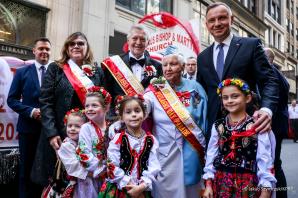 [VIDEO] Nowy Jork. 86. Parada Pułaskiego z udziałem Prezydenta RP