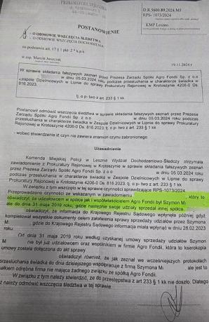 Dlaczego Komendant Miejski w Lesznie insp. Piotr Gorynia i Prokurator Rejonowy w Lesznie Przemysław Grześkowiak dali się prymitywnie, 2-krotnie okłamać kompanowi wielokrotnego oszusta z zarzutami prokuratorskimi, który wyłudza mięso na miliony?