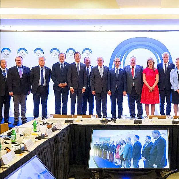 Szef MSZ na spotkaniu ministrów Grupy Wyszehradzkiej, Macedonii, Kosowa, Bułgarii, Chorwacji, Grecji, Rumunii, Słowenii i Cypru w Sunion w pobliżu Aten.