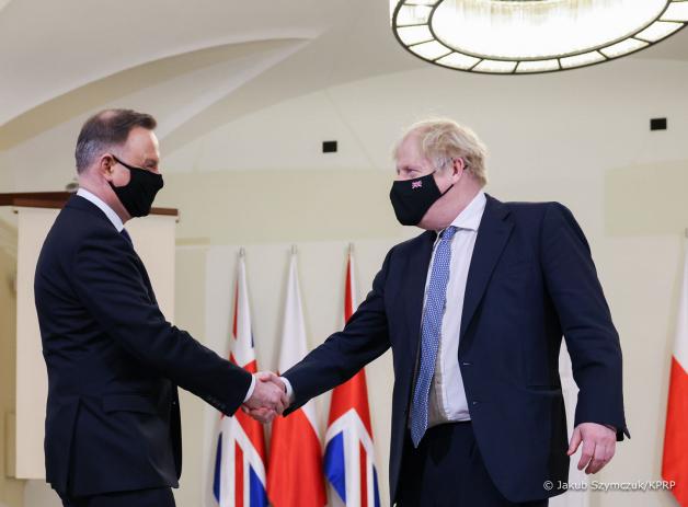 W czwartek w Londynie spotkanie z Premierem Borisem Johnsonem. Wielka Brytania, obok USA, jest jednym z państw szczególnie zaangażowanych w pomoc Ukrainie